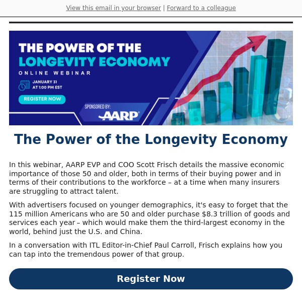 Discover The Power of the Longevity Economy: Register Now!