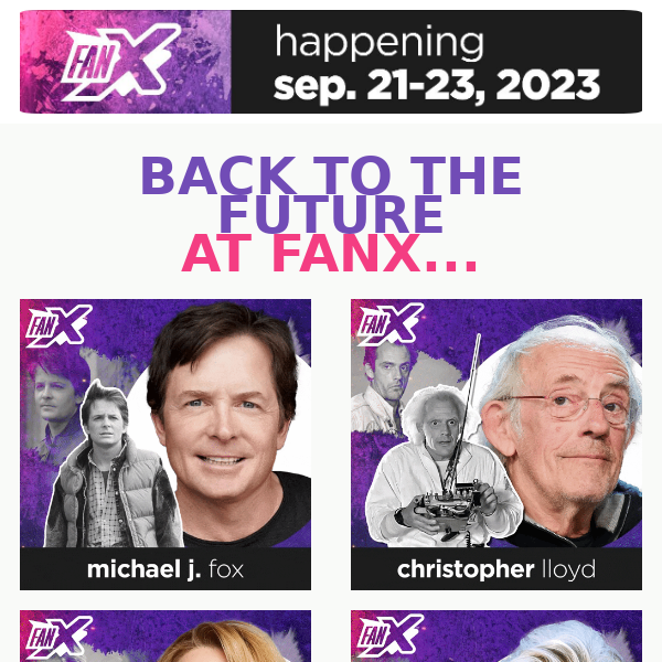 Back to the Future With FanX!