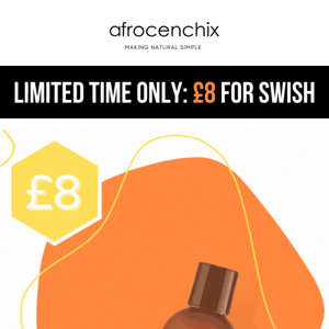 🧡 Limited Time: £8 for Swish!