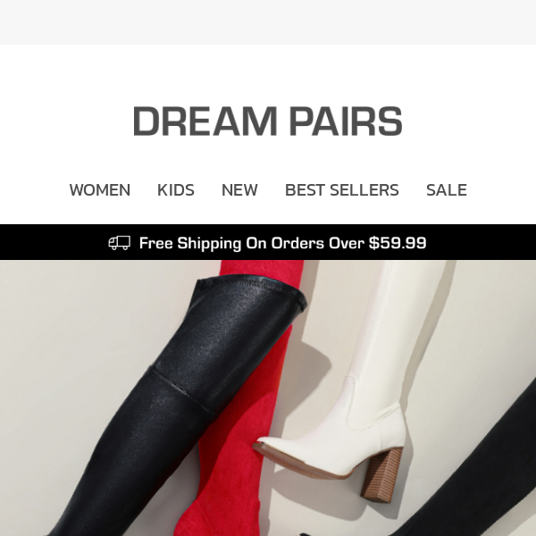 Step Into 2024 with Dream Pairs