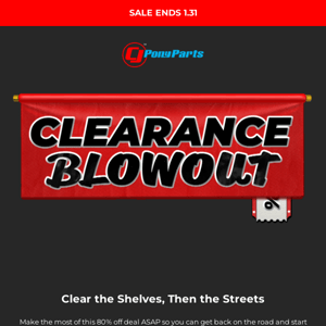 Surprise Clearance Sale! (2 DAYS)