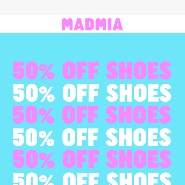 50% OFF SHOES!👟💜