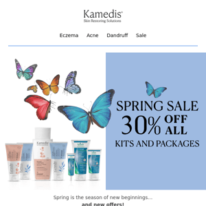 💐 Time to spring forward with Kamedis