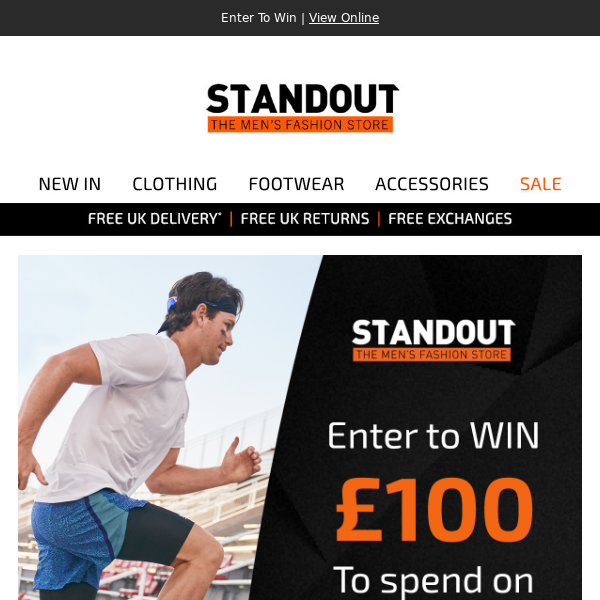 WIN £100 To Spend On Under Armour