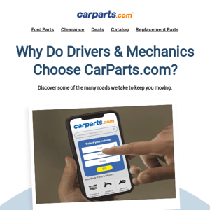 Here’s Why Drivers & Mechanics Choose Us ➡️