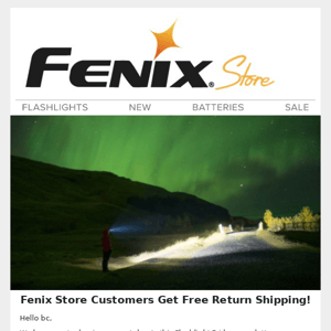"LED" the way with a Fenix flashlight from Fenix Store
