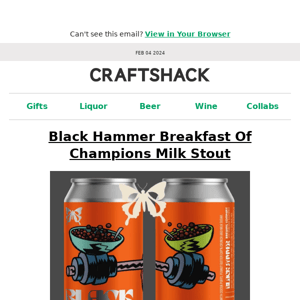 【New🍺】Black Hammer Breakfast Of Champions Milk Stout