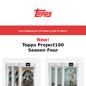 Fresh drop of Topps Project100 is here!