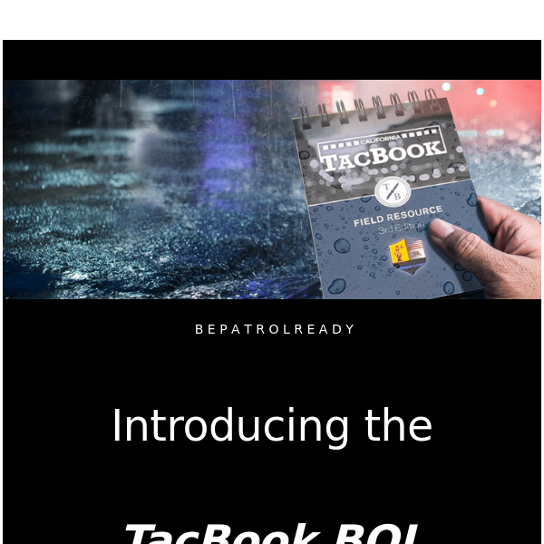 Introducing the TacBook BOL!