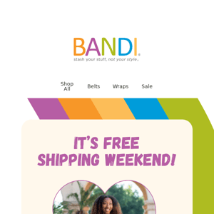 FREE SHIPPING IS HERE