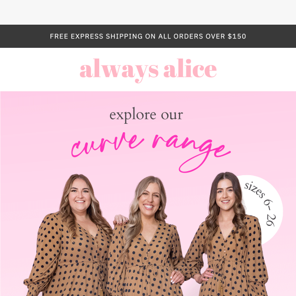 Explore Our Curve Collection 💘