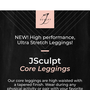 Core Leggings – J Sculpt Fitness