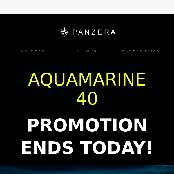 AQUAMARINE 40 Promotion Ends TODAY