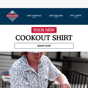 Your new cookout shirt 🦐