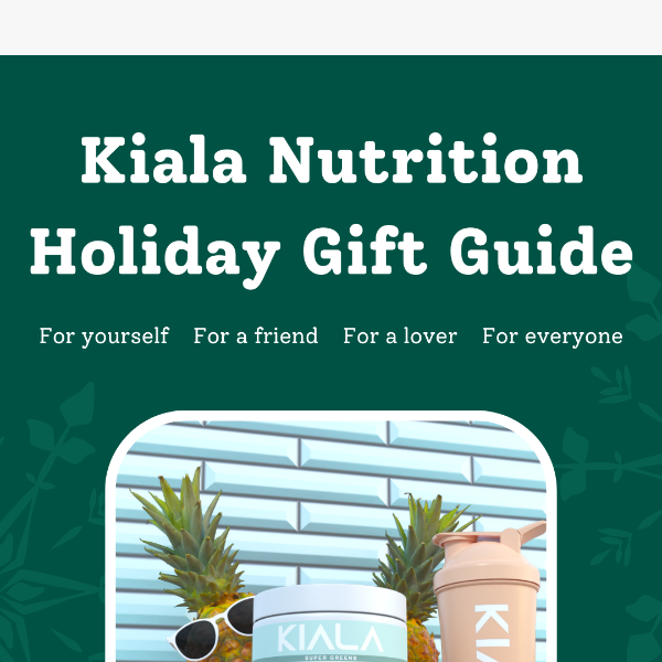 Kiala Gift Guide 🎁 Take A Peak 👀