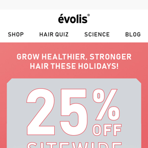 Holidays savings are here! #HairFrenzy 😍