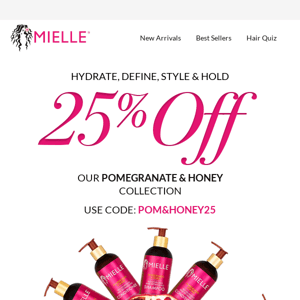 Pomegranate & Honey is 25% off for a limited time!