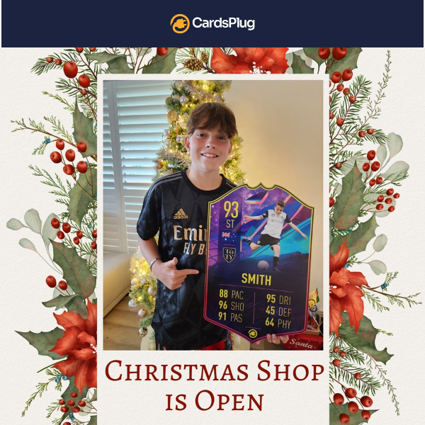 Unwrap Early Christmas Shopping with CardsPlug 🎄