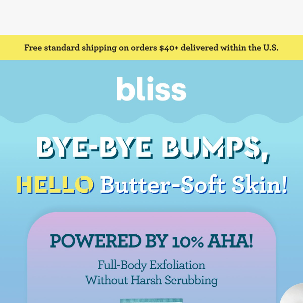 Butter up for a bump-free bod!