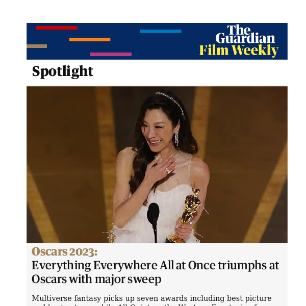 Every Oscar everywhere all at once | Film Weekly