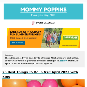 25 Best Things To Do in NYC April 2023 with Kids