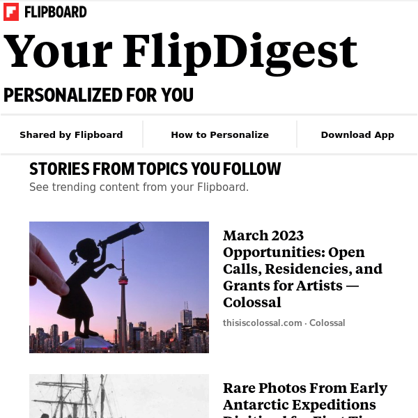 Your FlipDigest: stories from Football (U.S.), Health, Basketball and more