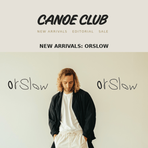 New Arrivals: OrSlow SS23