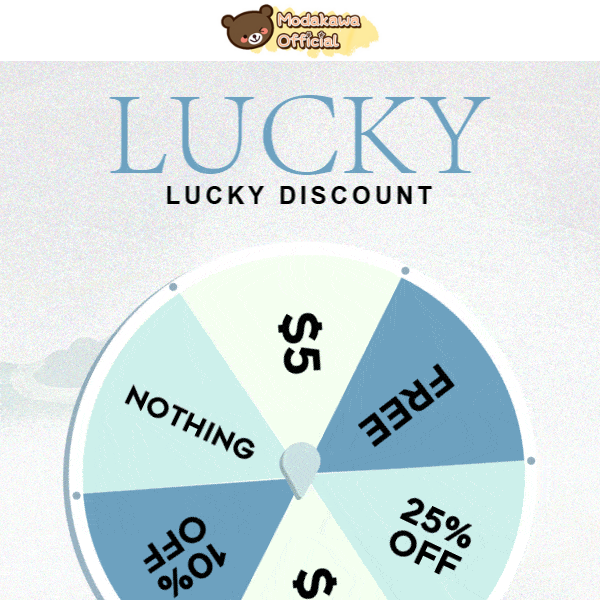 LUCKY DAY| Spin the Wheel to Win!