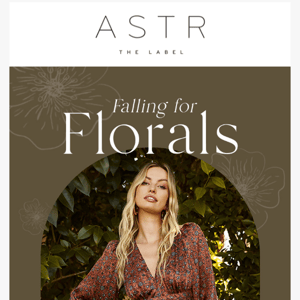 Trending For Fall: Florals