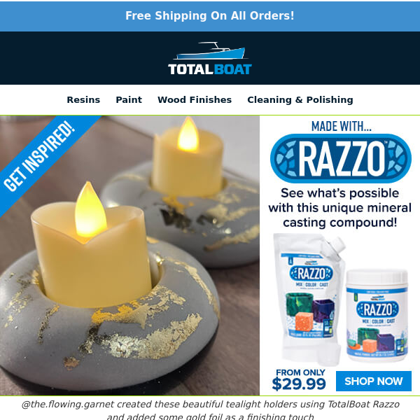 New! Introducing Razzo - TotalBoat