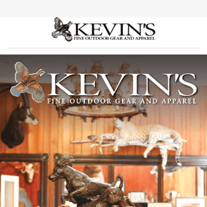 Kevin's Newest Spring Catalog!