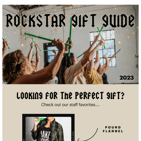 Your ROCKSTAR Gift Guide is here🤘