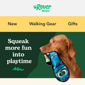 A new favorite squeaky toy for your dog