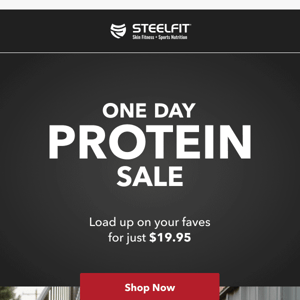 All Protein only $19.95