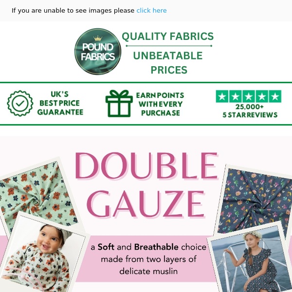 ❤️ Muslin & Double Gauze Inspiration! - Pound Fabrics
