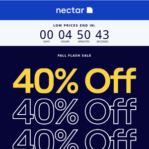 💥Flash Sale: 40% off EVERY. SINGLE. NECTAR  💥