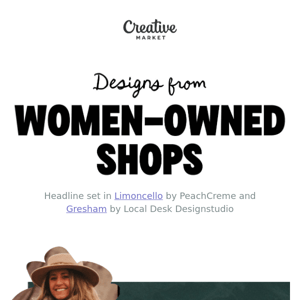 🎨👩‍🎨 Designs From Women-Owned Shops 