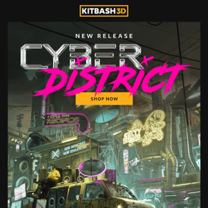 Introducing our NEW Kit: Cyber District 🤖