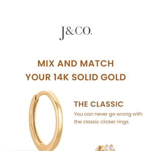 How to: Mix and Match 14k Solid Gold