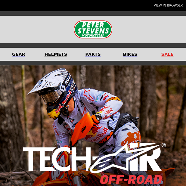 Alpinestars Tech-Air Off-Road - Experience Ultimate Off-Road Protection!