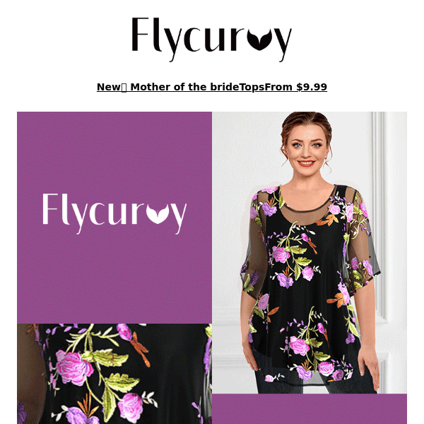 FlyCurvy, Floral tops on hot sale! Follow the trends 🌸