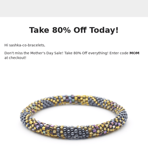 Mother's Day Sale