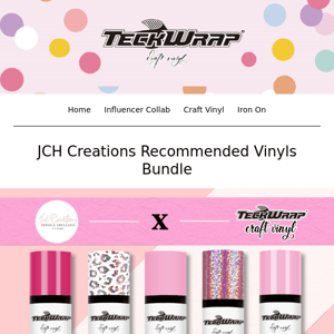 JCH Creations Recommended Vinyls Bundle