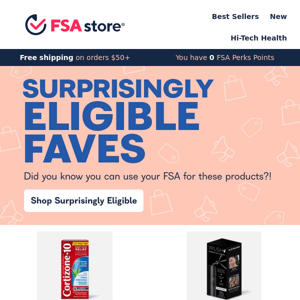 10 Surprisingly FSA Eligible Products