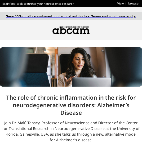 An alternative model for Alzheimer's disease