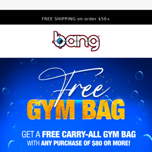 A NEW Gym Bag For You! 💪