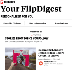 Your FlipDigest: stories from American South, Sports, News and more