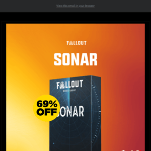🔥 Sonar by Fallout Music Group - only $15!
