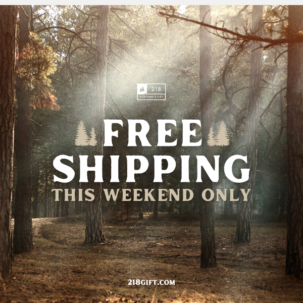 FREE Shipping: ALL Orders!