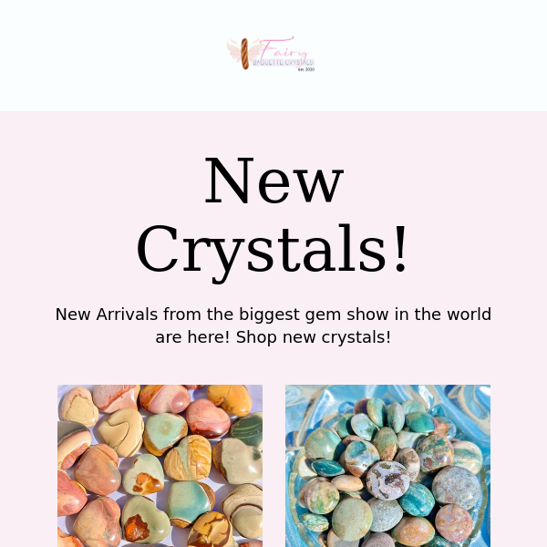 TUCSON GEM SHOW NEW ARRIVALS!🧚‍♀️